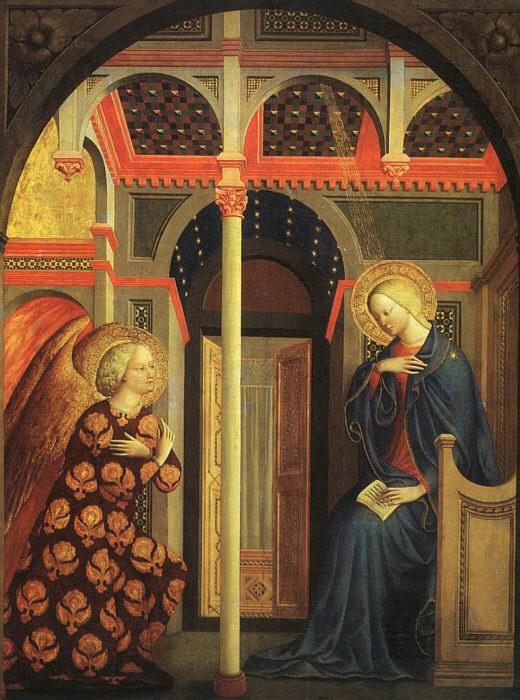 MASOLINO da Panicale The Annunciation syy